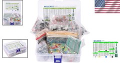 1818PCS Electronics DIY Kit – Complete Resin and Capacitor Collection for Makers