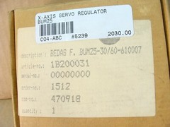 FAGOR BUM 25 BUM25 30/60-610007 610007 71M2 Bedas servo regulator chip