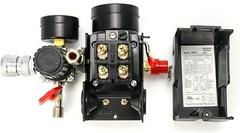 Air Compressor Pressure Switch Control Valve 90-120PSI Pressure Regulator Gauge