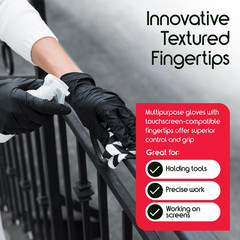 Nitrile-Vinyl Blend Exam Gloves – Disposable, Latex Free, Multipurpose Nitrile G
