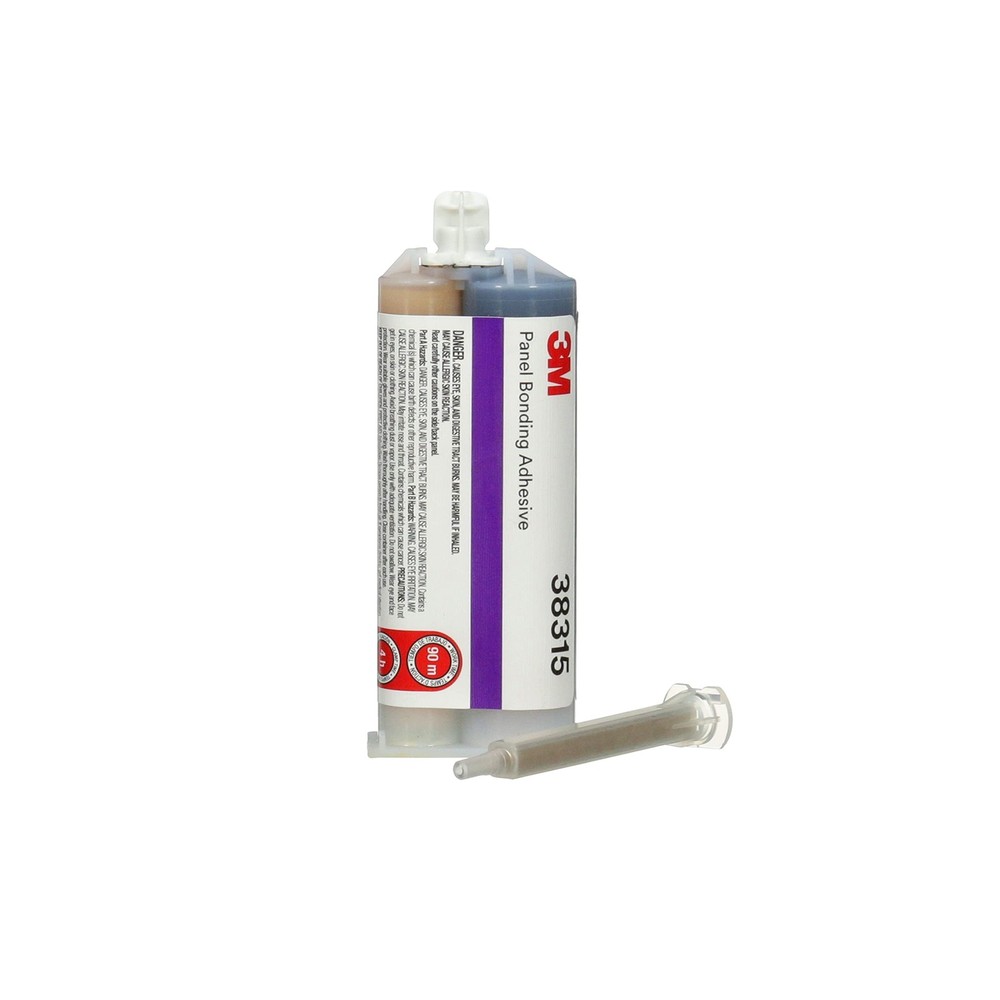 3M Panel Bonding Adhesive, 38315, 50 mL Cartridge, 37.5 Milliliter, Red
