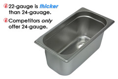 Concession Sink 3 Compartment Portable Food Truck 3 Small w/ Faucet Drain Traps