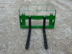 42″ Long Compact Tractor Loader Pallet Forks Fits John Deere 200 300 400 Loaders