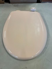 Bemis 200SLOWT 643 Whisper-Close Round Closed Front Toilet Seat in Desert Bloom