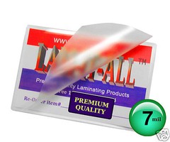 500/pack LAM-IT-ALL 7 Mil Hot Laminating Pouches 2.75 x 3.75 Wallet Photos or?