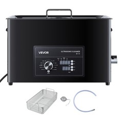 VEVOR 30L Ultrasonic Cleaner Professional Cleaning Machine with Knob Control