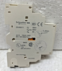 Schneider GVAN11 Side Mount Aux Bloq Contact inst NA+NC izq TEsys -034348