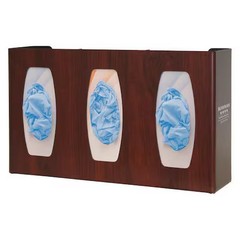 Bowman Dispensers Gl030-0233 Glove Dispenser, Abs, Holds (3) Boxes , Cherry