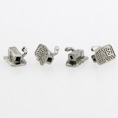 50 Sets Dental Orthodontic Buccal Tube 1st Molar U1L1 Roth 0.022 MIM Monoblock