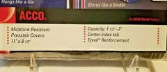 Acco Recycled Laser Printout Binder – 8.12″ X 11″ 2″ Binder (acc35073) Dk. Blue