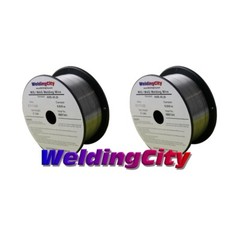 WeldingCity 2 Rolls Gasless Flux-Core MIG Welding Wire E71T-GS .030″ 0.8mm 2-lb