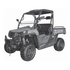2019 Coleman 550 750 Outfitter Utv Side by side Owner manual 68 pages