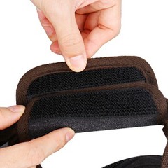 Hook and Loop Straps Metal Buckles, Adjustable Fastening Cable Straps,
