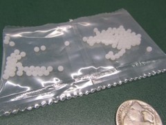 Nylon 6/6 Natural Molded Balls, 1/8″ (.125″) Dia, 300 Pc
