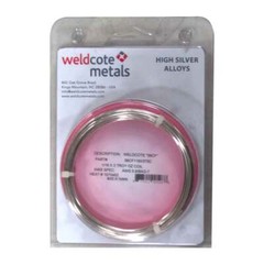 Weldcote Metals 56 Cadmium Free silver solder Size: 1/16″ 3 Troy Oz.