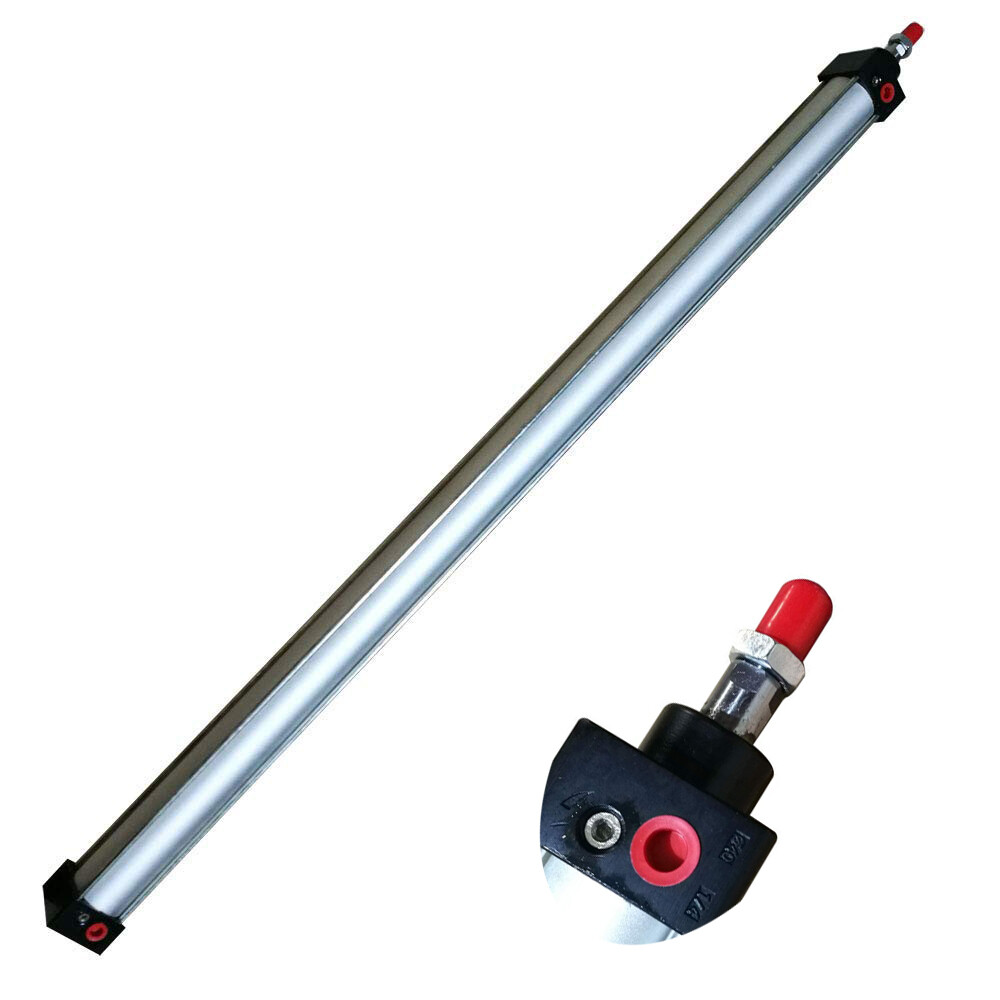 Double Act Pneumatic Air Cylinder SC40X1000 Bore 1.5” Stroke 1000mm Single Rod