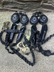 2 Ironwear 9 Ft. Self Retracting Lifeline Device Dual with Harness