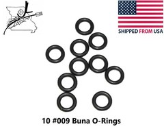 10x #009 Buna-N Nitrile 70 O-Ring O-Rings 7/32″ID X 11/32″OD X 1/16″CS Small FS
