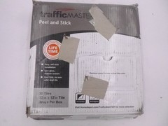 30 PACK TrafficMaster Peel and Stick Ash Blended Slates Tile Flooring SS1213
