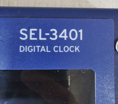 SEL-3401 DIGITAL CLOCK PANEL CONTROLLER – W/O ANY ACCS.