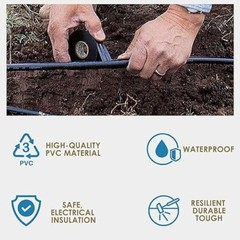 Brown Electrical Tape – 20 Roll Pack (60′ x 3/4″ x 0.07″ )