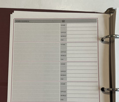 Vintage Mary Kay Address Book , Notes , Diary Notebook 1980`/1990`s