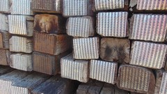 Wood Railroad Tie – 6′ x 9″ x 7″