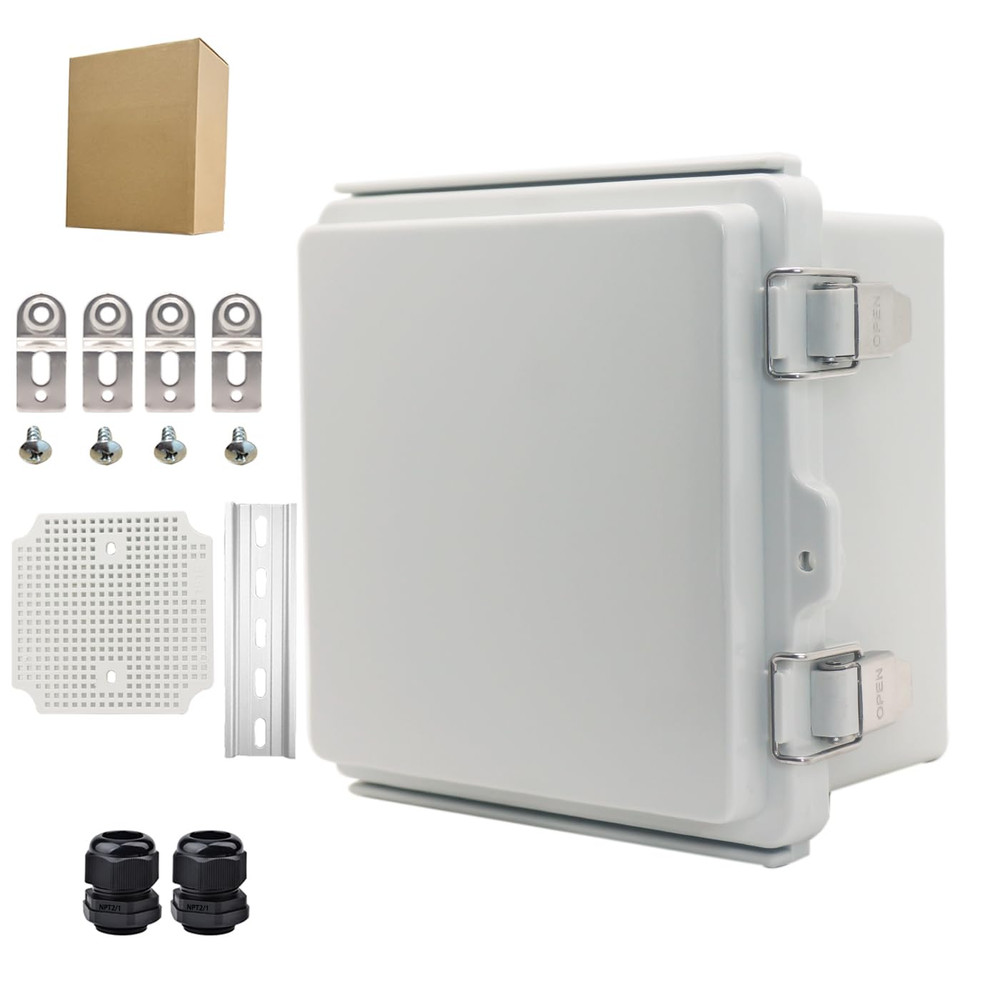 Outdoor Waterproof Box Junction Box Weatherproof IP67 ABS Plastic Enclosure Swi