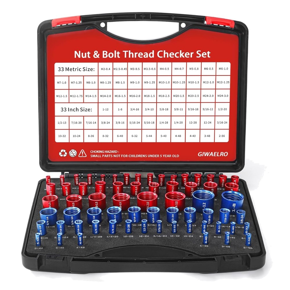 Thread Checker Set – 66 Gauges Standard & Metric