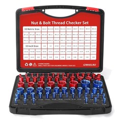 Thread Checker Set – 66 Gauges Standard & Metric