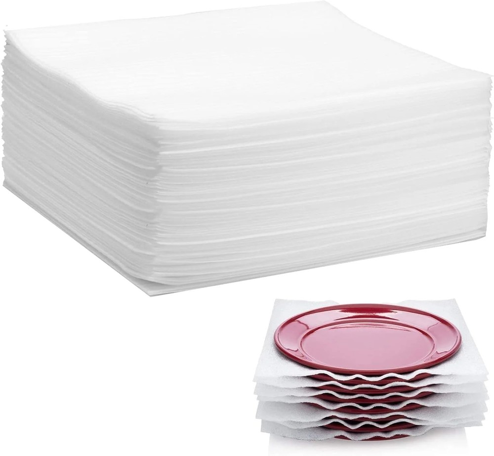12″x12″ Foam Wrap Sheets for Packing Moving Supplies, Cushion Foam Wrap Packing