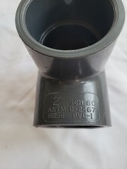 2″ Schedule 80 Pvc Tee Slip X Slip X Slip