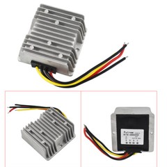 360W Waterproof DC/DC Car Voltage Converter Step Up Regulator 12V To 24V 15A