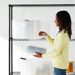 Amazon Basics Bubble Cushioning Wrap for Moving, Packing, Shipping and Storage,