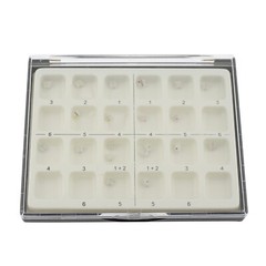 Orthodontic Bracket Ceramic Metal Slot Aesthetic Braces Roth 018 022 3M Clarity