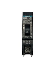 Siemens BQD125 25 Amp 1P 277V AC 125V DC Breaker See Pics Details In Description