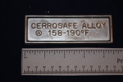 Cerrosafe 160-190 Chamber Casting Alloy – 1/2 lb. ingot