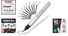 11 Heavy-Duty HSS Blades Deburring Tool – Perfect for Metal, PVC, & 3D Printing