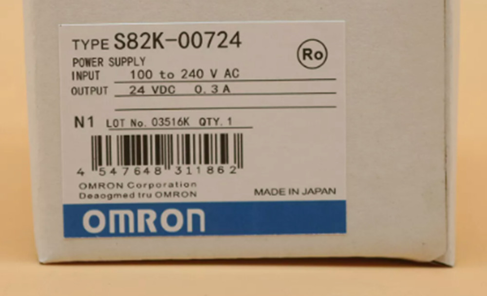 NEW OMRON S82K-00724 Power Supply