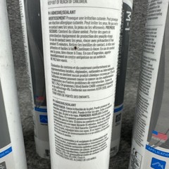 11 Pack Chemlink M-1 Black Universal Structural Adhesive & Sealant Cartridge NEW