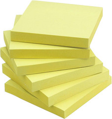 POST IT STICKY NOTES PAD 3×3 Early Buy Bright Color Self Stick 100 Sheet 6 Pads