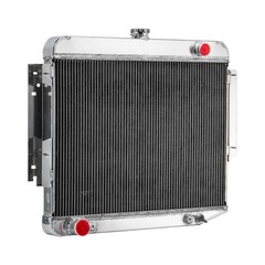 3 Row Aluminum Radiator 1966-1969 Dodge Charger 500 R/T 6.3L 7.2L Big Block