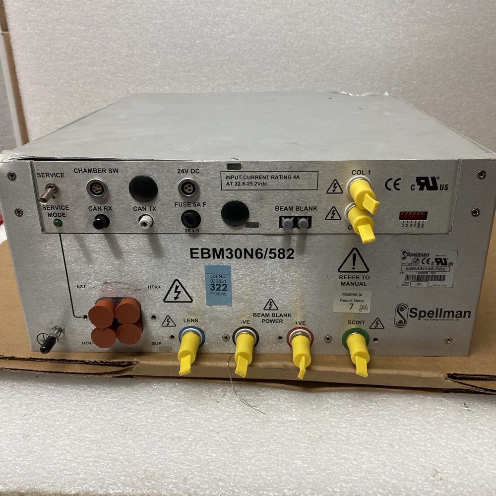 Spellman EBM30N6/582 High Voltage Power Supply 👀( FOR PARTS )👀