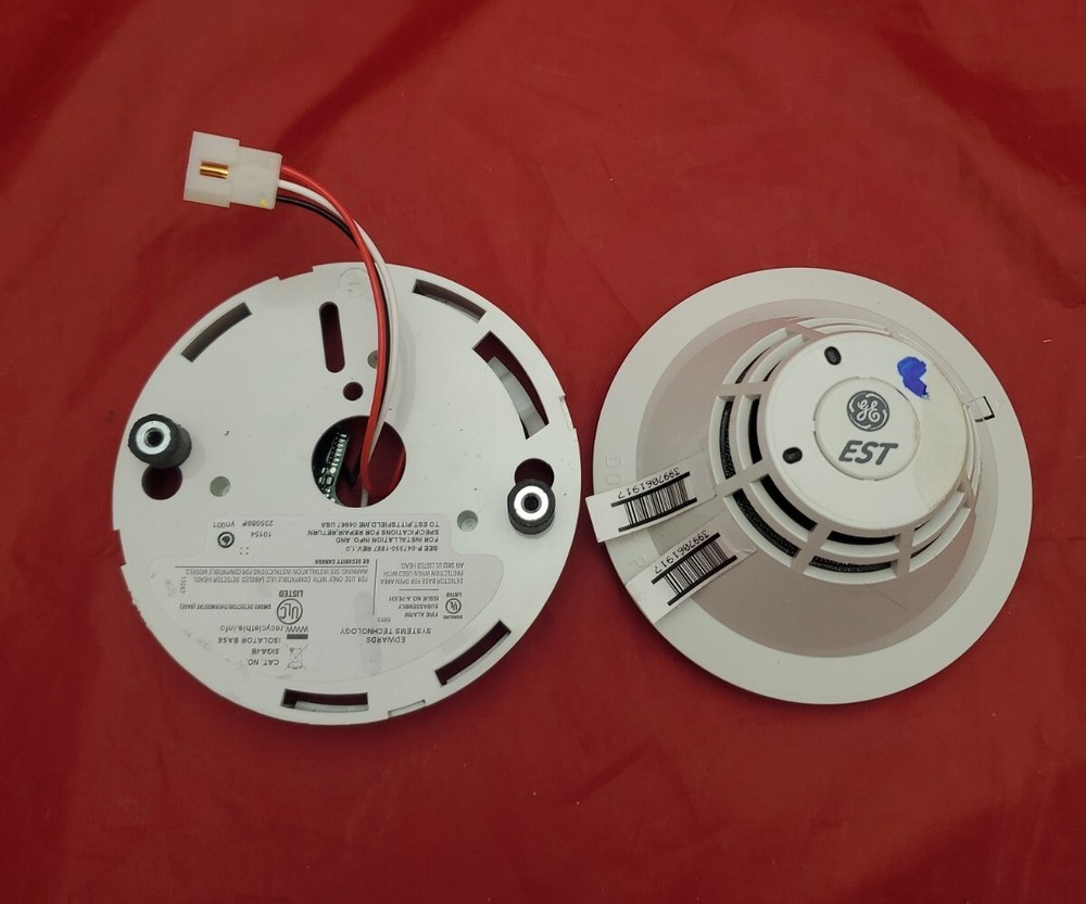 EST EDWARDS SIGA-PS INTELLIGENT PHOTO DETECTOR FIRE ALARM FREE SHIPPING !!!