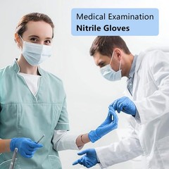 1000Pcs 4.5 Mil BLUE Nitrile Exam Gloves S/M/L/XL Latex-Free Medical Grade