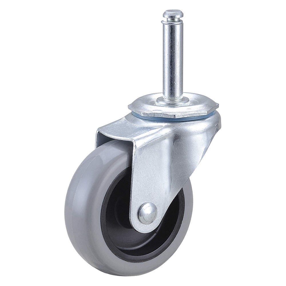 GRAINGER APPROVED F1IX03041S-S20 Stem Caster,3″dia,Polyurethane,125lb 32J808