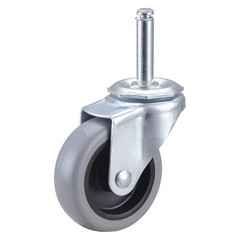 GRAINGER APPROVED F1IX03041S-S20 Stem Caster,3″dia,Polyurethane,125lb 32J808