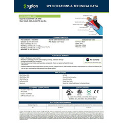 500 Ft. 18/2C+22/1PR Blue CMR/CL3R Lutron Equivalent GRX-CBL-346S, Liberty LUTRO