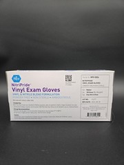 Medpride NitriPride Powder-Free Nitrile Exam Gloves, Iris Blue, Medium, Box/100