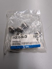 SMC VVQ1000-51A-C6 Manifold Port 6mm Tube OD LOT OF 10
